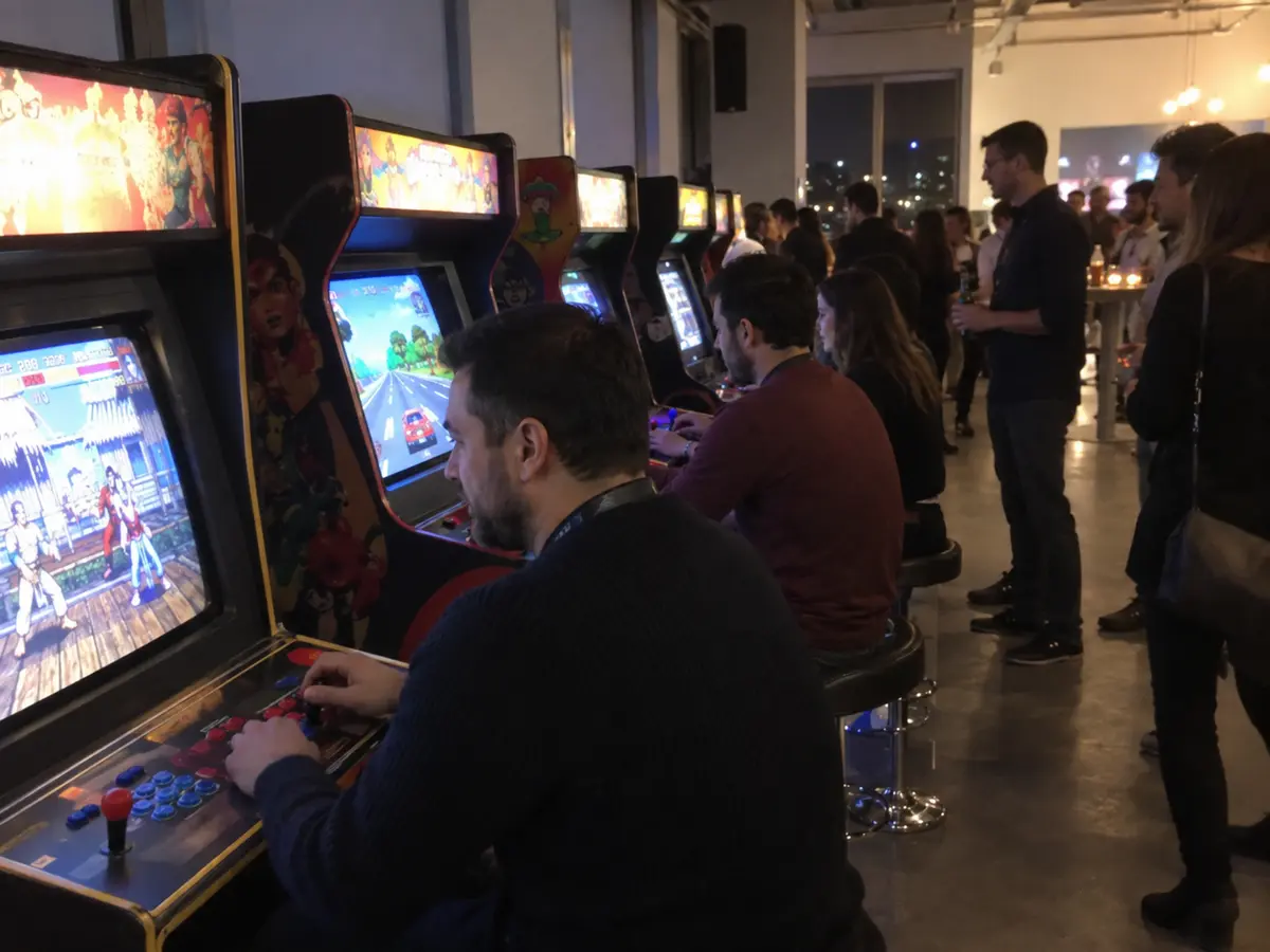 Atari ve Arcade Makinesi Kiralama için referans etkinlik görseli