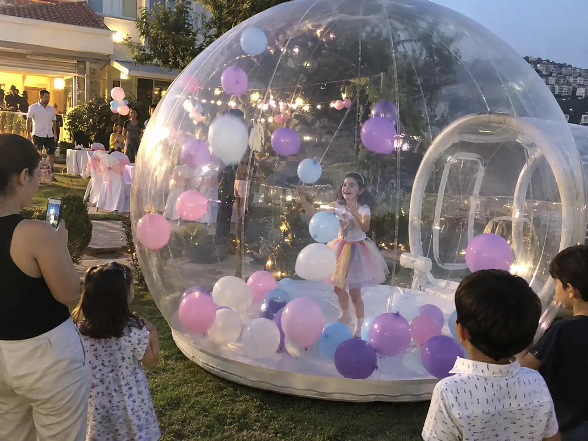 Bubble House Kiralama için referans etkinlik görseli