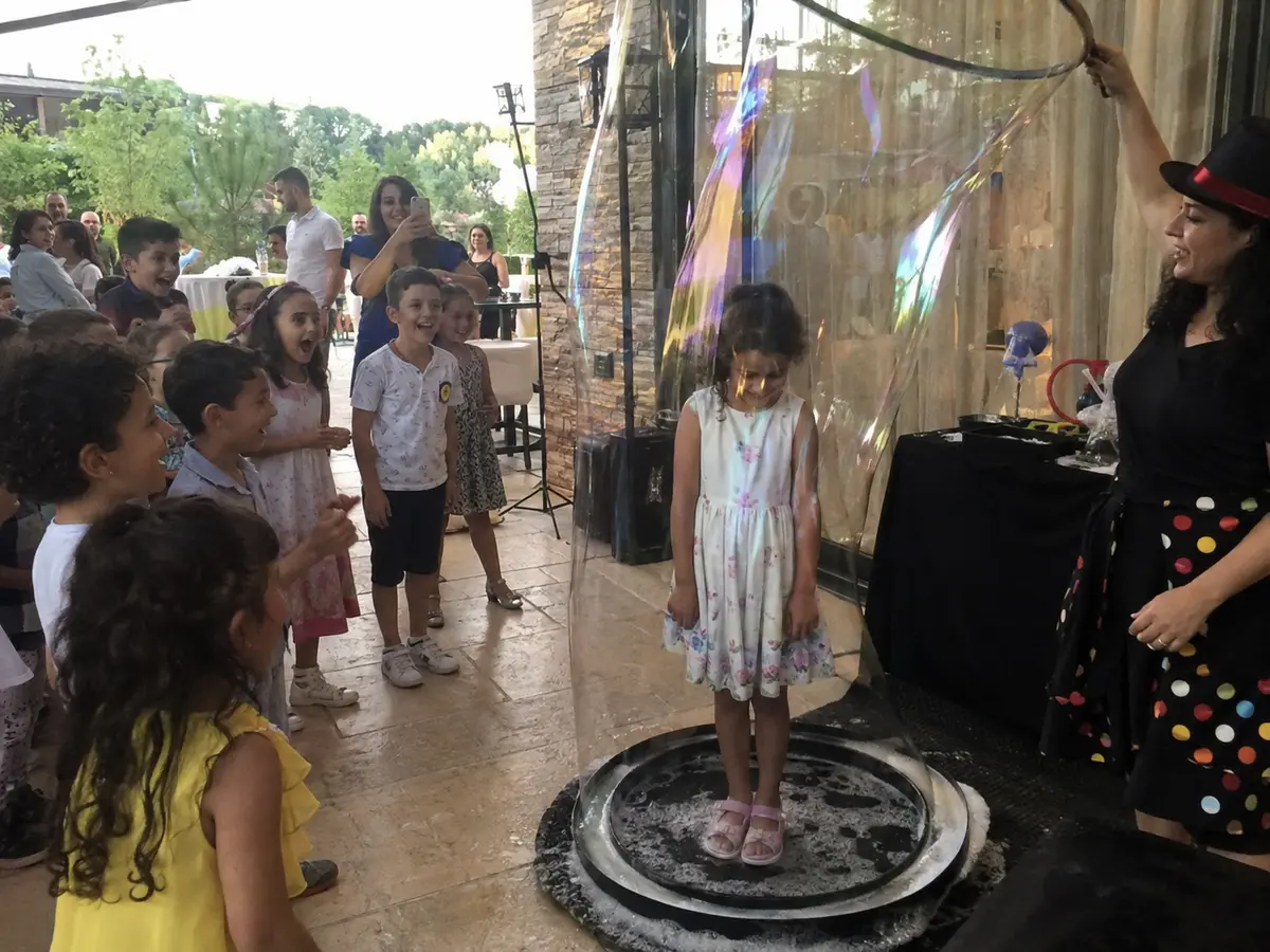 Bubble Show Gösterisi için referans etkinlik görseli