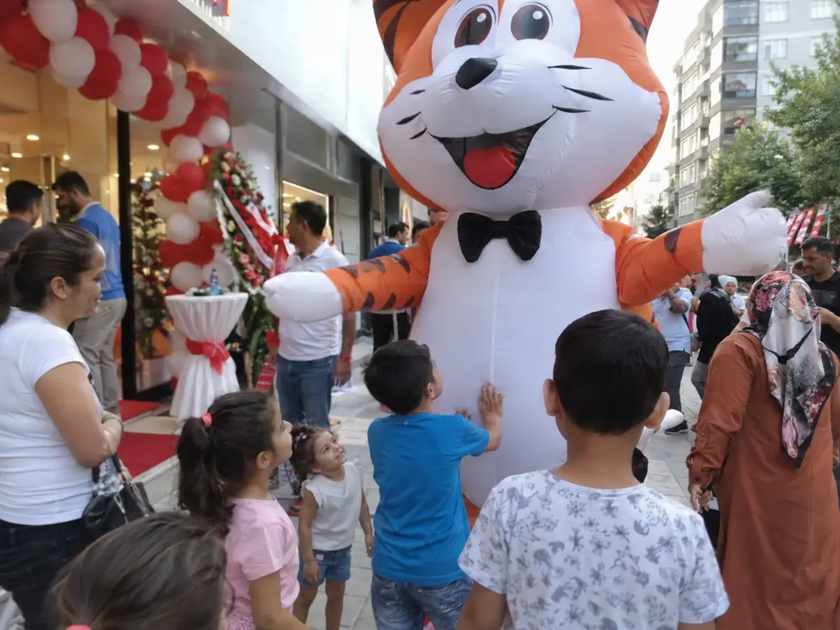 Şişme Maskot Kiralama için referans etkinlik görseli