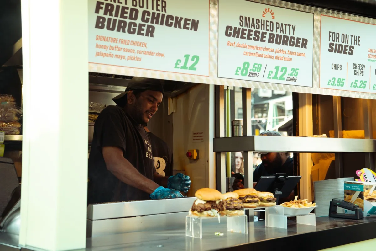 Burger Menü Standı — etkinlik ve organizasyon hizmeti