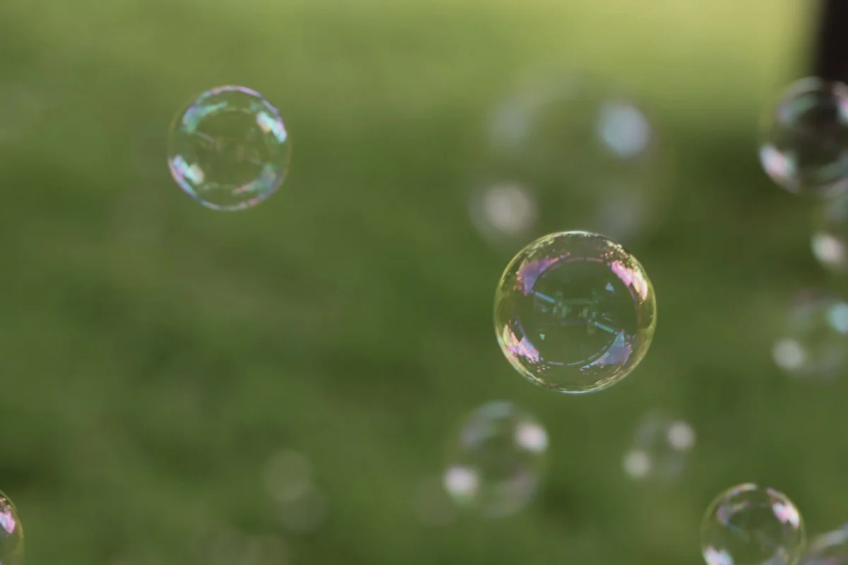 Bubble Show Gösterisi hizmetinin verildiği bir etkinlikten kare