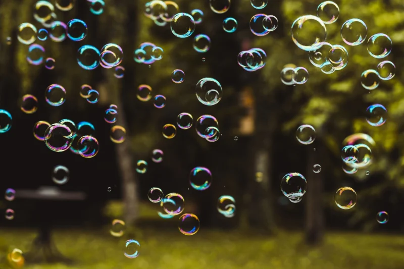 Bubble Spektaklü · Kapsamlı: köpük balonlar