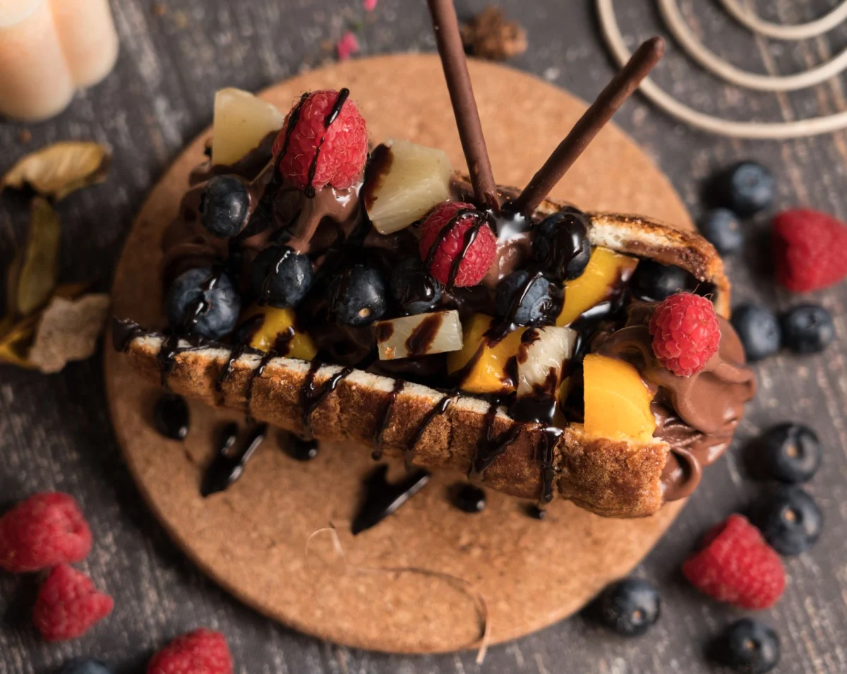 Çubukta Waffle Standı hizmetinin kullanıldığı organizasyon ortamı