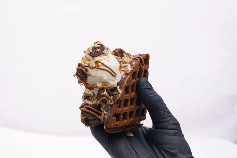 Afyonkarahisar Çubukta Waffle Standı — 50 Adet Waffle paketi