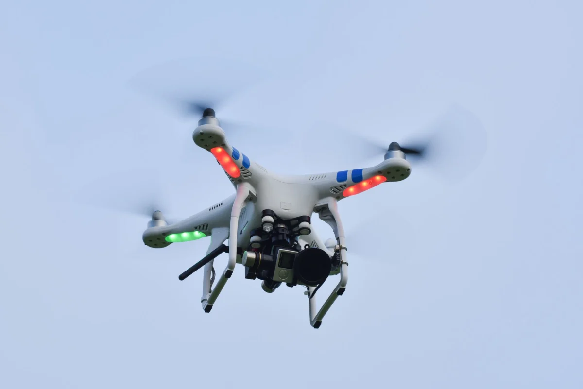 Drone Çekimi hizmetinin kullanıldığı organizasyon ortamı