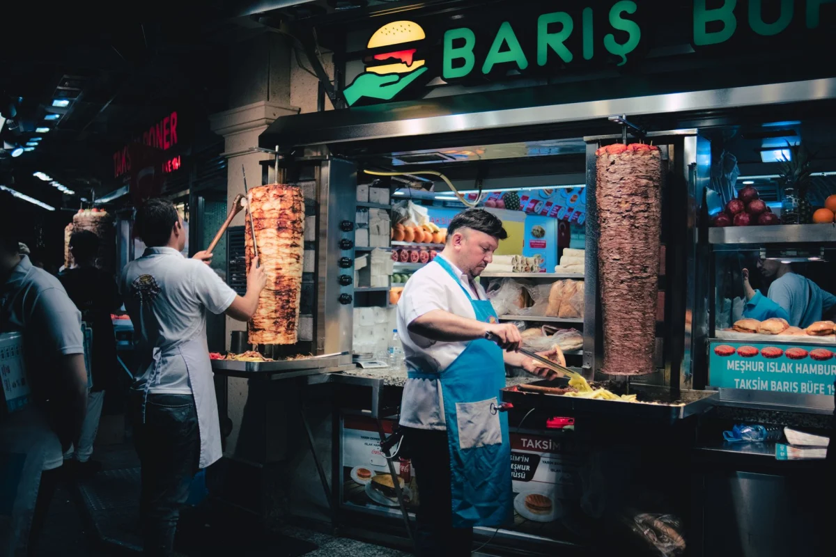 Et Döner Standı uygulamasını gösteren etkinlik görseli