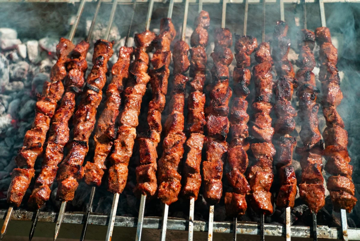Kebap Standı hizmetinin verildiği bir etkinlikten kare