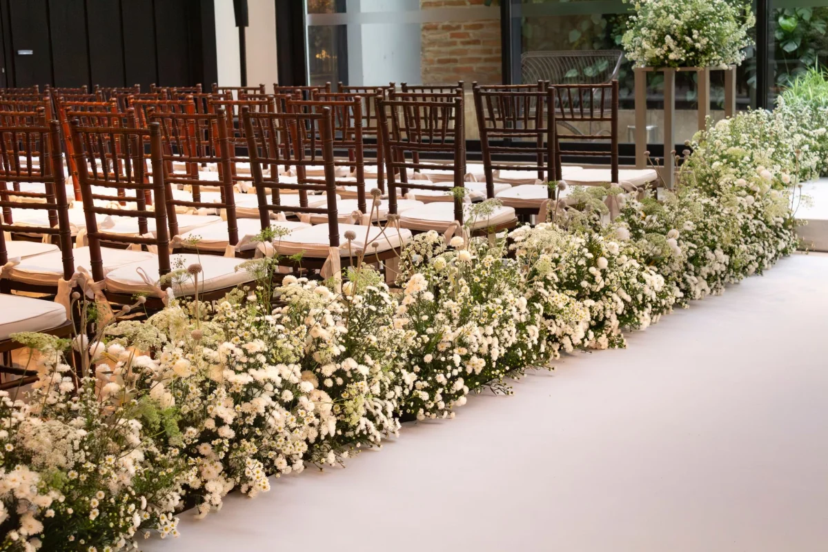 Nikah Masası Kiralama hizmetinin verildiği bir etkinlikten kare