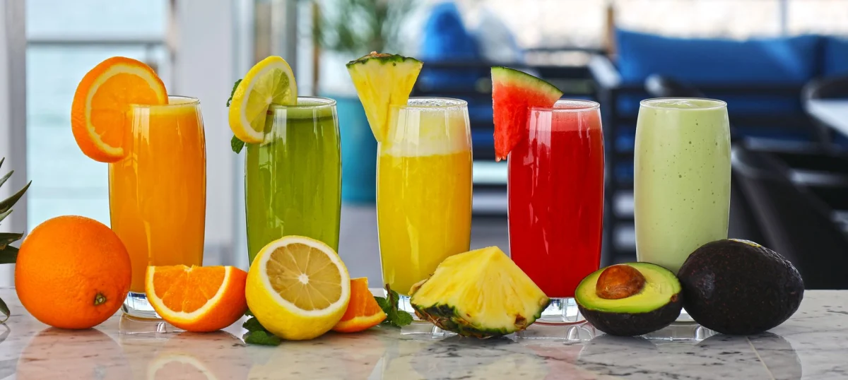 Smoothie Standı hizmetinin kullanıldığı organizasyon ortamı