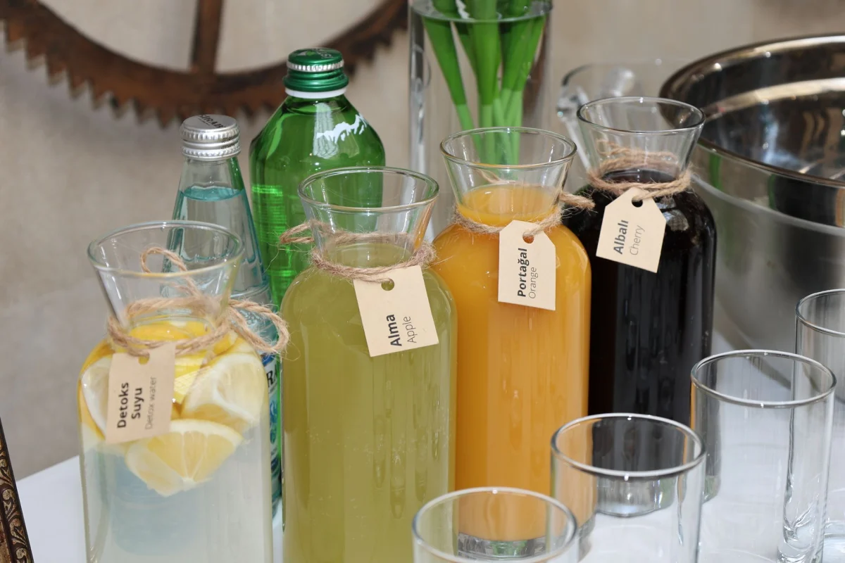 Vitamin Bar hizmetinin verildiği bir etkinlikten kare